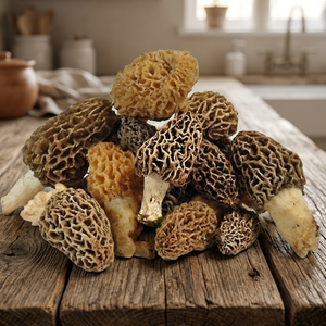 ซัพพลายเออร์ของ100% บริสุทธิ์และธรรมชาติแห้ง Morels จากอินเดีย - Product Image 1