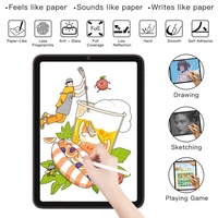 Pour Samsung Galaxy Tab S7/S8/S9/S10/A7/A8/A9 Plus/Pro/Ultra Film de verre pour tablette intelligente, protecteur d'écran au toucher papier mat