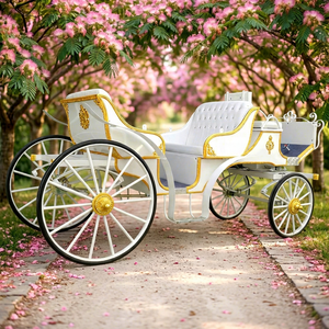 Carroza de Caballos Victoriana 2026 para Bodas, Carroza de Caballos Cenicienta para Turismo, Carrozas de Caballos Eléctricas para Turismo, Carroza de Caballos de Acero - Product Image 1
