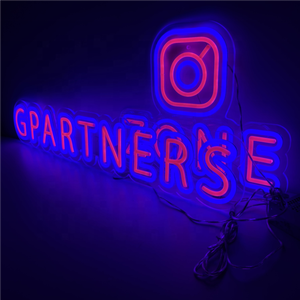 Highspan Custom alta qualità Led segno al Neon acrilico Led segni 50 Silicone <span class=keywords><strong>15</strong></span> luci al Neon su misura Hotel 7 giorni circa. -10-50 - Product Image 2