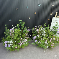 Boule de fleurs artificielles personnalisable pour décoration de mariage, fleurs de soie de luxe en gros pour événements, fêtes et décoration de centres commerciaux
