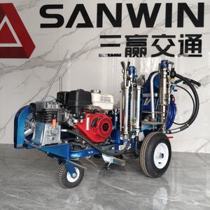 Máquina <span class=keywords><strong>de</strong></span> Señalización Vial <span class=keywords><strong>de</strong></span> Pulverización en Frío <span class=keywords><strong>de</strong></span> Dos Componentes con Mezcla Externa/Interna y una Tasa <span class=keywords><strong>de</strong></span> Flujo <span class=keywords><strong>de</strong></span> hasta 23 <span class=keywords><strong>Litros</strong></span> - Product Image 1