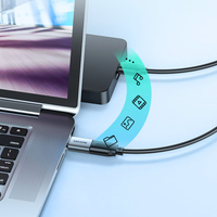 Adaptateur OTG SAMZHE Type-C vers USB-A USB3.2 5 Gbps en alliage d'aluminium, convertisseur de transfert de données, connecteur USB-C mâle vers USB-A femelle