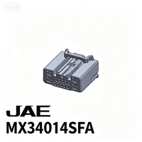 Connecteur femelle JAE MX34014SFA 14 broches 2,2 mm pour faisceau de câbles automobile, prise de support pour ECU et BMS, faible MOQ
