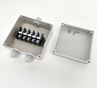 Carcasa de Protección para Exteriores IP65 de Alto Impacto, Impermeable, de ABS/PC, para Cámaras de Seguridad Electrónicas 4G 5G, OEM
