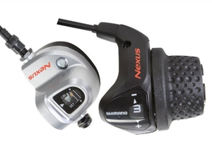 <span class=keywords><strong>SHIMANO</strong></span> Shifter <span class=keywords><strong>NEXUS</strong></span> Inter-<span class=keywords><strong>3</strong></span> SL-3S41E Revoshift <span class=keywords><strong>3</strong></span> <span class=keywords><strong>vitesses</strong></span> VTT Shifter pour moyeu à engrenage interne - Product Image 1