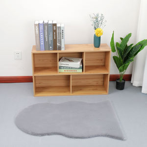 Manifattura cinese di grandi dimensioni in pelliccia sintetica soffice <span class=keywords><strong>tappeto</strong></span> di lusso di colore <span class=keywords><strong>rosso</strong></span> arruffato Puzzle tappeti <span class=keywords><strong>e</strong></span> tappeti soggiorno - Product Image 1