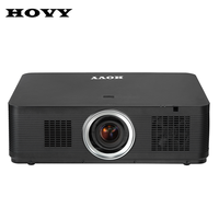 Proyektor Multimedia Profesional HOVY 2K/4K Holografik 7D 10000 Lumen 3LCD Laser dengan Speaker Terintegrasi Garansi 2 Tahun untuk Luar Ruangan