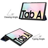 Casing Tablet Samsung Galaxy Tab A7, Sarung Tablet 10.4 Penutup PC A7 SM-T500 T505 Tiga Lipatan