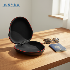 Venta al por mayor <span class=keywords><strong>Leon</strong></span> LA016 7 pulgadas impermeable EVA estuche <span class=keywords><strong>de</strong></span> almacenamiento para auriculares logotipo personalizado molde cierre <span class=keywords><strong>de</strong></span> cremallera <span class=keywords><strong>Camping</strong></span> bolsa protectora <span class=keywords><strong>de</strong></span> viaje - Product Image 1
