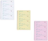 Carnet de formulaires autocopiants pour commandes de restaurant, personnalisable, avec autocollants, en NCR, à duplicata