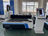 Machine de découpe laser ouverte à plateforme unique 3015 3kW et 6kW Max bleu et blanc