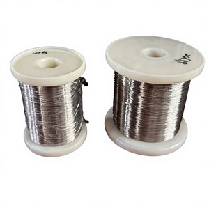 Fil de Nitinol UNS N01555, alliage à mémoire de forme NiTi, diamètre personnalisé pour dispositif médical ASTM F2063 ISO MTC - Product Image 1