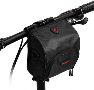 Free sample Waterproof 3L Scooter <b>Folding</b> Bike Balance Front <b>Bag</b> Handlebar <b>Bag</b> Kick Scooters Universal Hard EVA Case - Product Image 4