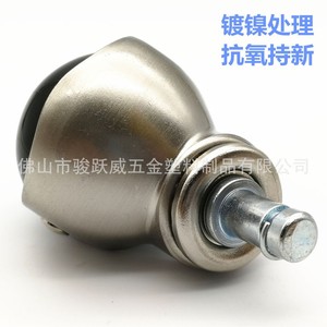 ล้อเก้าอี้สำนักงาน Junwei แบบหมุนได้ ขนาด 50 มม. ชุบนิกเกิล ทนทานต่อการสึกหรอ - Product Image 4