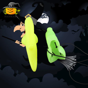 Nariz de Bruja Verde, Accesorio de Disfraz de PVC Amarillo Pálido, Accesorio de Cosplay para Fiesta de Halloween - Product Image 3