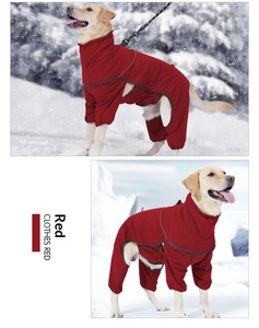 कारखाने की कीमत पर्यावरण अनुकूल ठोस शीतकालीन कपास-पड जैकेट बड़े कुत्तों के लिए पालतू जानवरों के कपड़े नए क्रॉस-बॉर्डर डिजाइन - Product Image 4