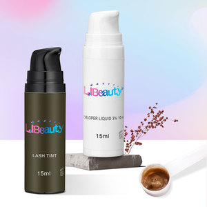 Kit de tinte de <span class=keywords><strong>cejas</strong></span> DIY al por mayor, kit de tinte de <span class=keywords><strong>cejas</strong></span> líquido híbrido profesional, kit de pestañas y <span class=keywords><strong>cejas</strong></span> de larga duración personalizado con tinte - Product Image 3