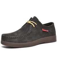 Nouvelles chaussures en cuir décontractées pour hommes chaussures de sport en cuir de style 2025