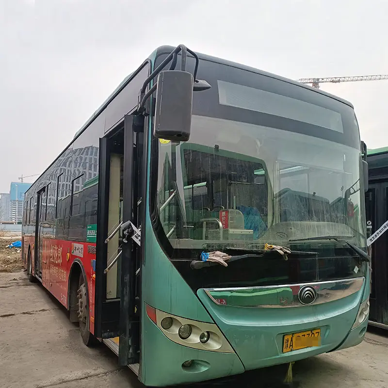 حافلة نقل ركاب ZK6120 Cng من Yutong مزودة مدرب مدينة بمقعد 41/65 مقود على الجهة اليسرى للبيع