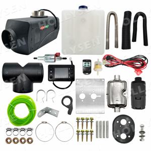 Calentador de coche de estacionamiento de aire diésel autónomo todo en uno 12V/24V camiones autobuses <span class=keywords><strong>caravanas</strong></span> AC hacer 5KW potencia nueva condición 2000W refrigeración - Product Image 3