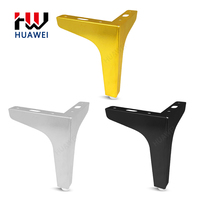 Pieds de lit en métal HUAWEI pour meubles modernes, supports de table de chevet, pieds de canapé, accessoires de mobilier