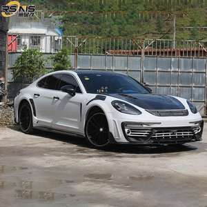 Pour Porsche Panamera 971 garde-boue en Fiber de carbone mise à niveau <span class=keywords><strong>MSR</strong></span> Style haute qualité pare-chocs de voiture Kit de carrosserie garde-boue - Product Image 6