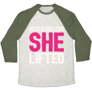 อย่างไรก็ตาม เธอยังคงจำหน่ายเสื้อยืดเบสบอลแบบยูนิเซ็กซ์ Tri-Blend ลาย Parody ให้กับคนไทย - Product Image 5