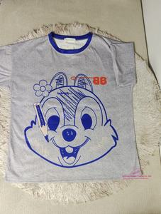 Setelan Kaos dan Celana Panjang Dua Potong Setelan Kasual Warna Pink untuk Wanita Musim Panas Baru Model Longgar Motif Tupai Lengan Pendek Olahraga Setelan 2-pcs - Product Image 6