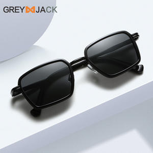 แว่นกันแดดเกรย์แจ็คกรอบสแตนเลสสีดำ เลนส์ TAC ป้องกันรังสียูวี 400 สำหรับทุกเพศ รุ่น 3 แว่นกันแดด - Product Image 3