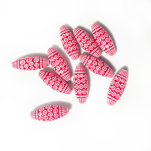 Perles en forme de riz en plastique acrylique de 6*10mm pour la fabrication de bracelets Puzzle pour enfants Jouets faits à la main - Product Image 6