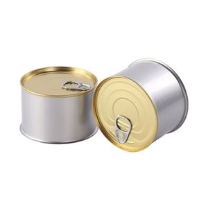 Componentes duraderos de tapa de metal de hojalata con función antiderrames para embalaje de latas de alimentos y bebidas Color e impresión personalizables - Product Image 5