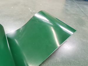 สายพานลำเลียง PU เกรดอาหาร UNI Proof Water ขนาด 3000 มม. พร้อมโต๊ะทำงานสำหรับแปรรูปกุ้งและปลา รับประกัน 1 ปี - Product Image 5