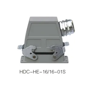 (HDC-HE-16/4-04D) 500V 16 pin y 4 pin 20 pin enchufe eléctrico conector de alta resistencia