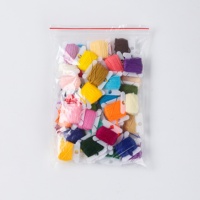 Fil à broder couleur arc-en-ciel de qualité supérieure-Fils de point de croix-Fils de canette 100 couleurs et kits d'outils de point de croix