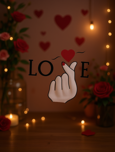 T-shirt con stampa a cuore, moda femminile, manica corta, girocollo, regalo di San Valentino, 100% cotone, abbigliamento primavera-estate - Product Image 2