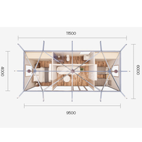 Casa de Vacaciones Moderna, Lujosa, Ecológica, Resistente al Fuego e Impermeable, que Reemplaza las Cabañas Prefabricadas de Acero