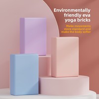Bloque de Yoga SanFan Ecológico de EVA de Alta Densidad, Bloque de Espuma para Fitness, Danza y Estiramiento, Modelo F1B11 Fujian
