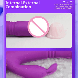 Hot <b>S</b>-hande Rabbit Vibrator Clitoral Stimulator Sex Toys Thrusting Vibrators G-Spot Vibrator <b>9</b> Modes lover Vibrator for Couple - Product Image 4