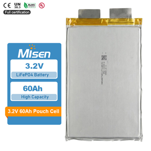 딥 사이클 충전식 리튬 이온 폴리머 Lipo 50ah Lifepo4 파우치 폴리머 3.2v 60ah Lifepo4 파우치 셀 배터리 골프 카트 - Product Image 1