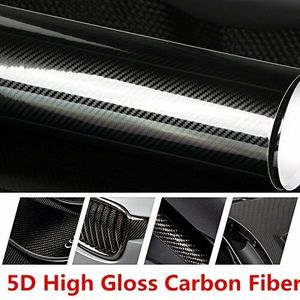 Vinilo Adhesivo de Fibra de Carbono 5D de Alta Calidad con Burbujas de Aire, Impermeable, Autoadhesivo, para Carrocería de Automóviles de Lujo - Product Image 2