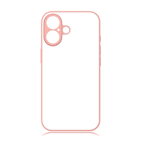 Nouveaux blancs de Protection de caméra tendance 2D TPU couleur Sublimation coques de téléphone couverture pour iPhone 16/16 Plus / 16Pro / 16 Pro max