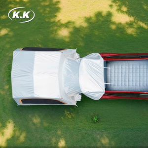 Kawagebo <span class=keywords><strong>Kamp</strong></span> (KK) 9' X 9' Gonflable 7.3 ㎡   Tente de camping familiale multifonctionnelle de luxe en tissu Oxford pour hayon de voiture - Product Image 2