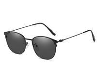 Nouvelles lunettes anti-lumière bleue pour femmes, monture carrée, effet amincissant, verres plats photochromiques, look haut de gamme, populaires en ligne