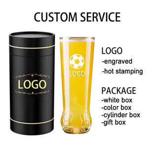 Benutzer definiertes Logo Hot Selling Classic Clear Pint Bierglas Tasse mund geblasen Kristall Bierkrüge Beliebte Glas Trink geschirr - Product Image 3