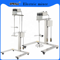 Moteur électrique sans balais industriel SPRALL 220V à vitesse variable pour agitateur mélangeur de peinture, savon et produits chimiques