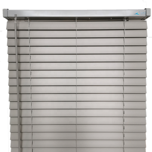 Stores en Faux Bois <span class=keywords><strong>de</strong></span> 50 mm, Stores Fantaisie pour la Décoration <span class=keywords><strong>de</strong></span> la Maison, Couleur Grise, Stores en Faux Bois Sans Cordon - Product Image 2