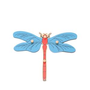 Sử dụng rộng rãi Chất lượng cao Montessori giáo dục đồ chơi trò chơi con chuồn chuồn bé Đồ chơi bằng gỗ Câu Đố ghép hình - Product Image 2