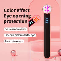 SHOmfrs Trending Beautyproducten 2026 Vibrerende Verwarmende Oogmassager Anti-rimpel Mini LED Licht Anti-verouderings Massagepen
