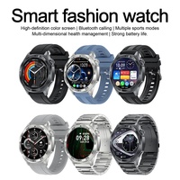 AK83 Smart Watch 1,46 "HD Pantalla redonda IP68 Impermeable 100 + Modos deportivos BT Llamada Metal Body Sports Watch